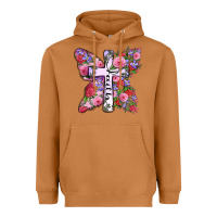 Meerkat faith butterfly cross Heavyweight Hoodie - Zillion Design Studio