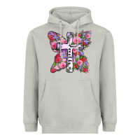 Moon Dust faith butterfly cross Heavyweight Hoodie - Zillion Design Studio
