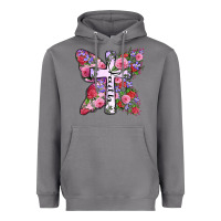 Storm faith butterfly cross Heavyweight Hoodie - Zillion Design Studio