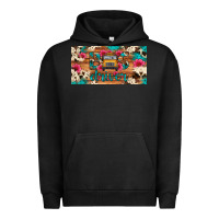 Pigment Black bus driver school bus cowhide license plate Urban Hoodie - Artiststas