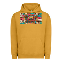 Pigment Peanut Butter bus driver school bus cowhide license plate Urban Hoodie - Artiststas