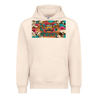 Sandshell bus driver school bus cowhide license plate Urban Hoodie - Artiststas