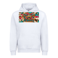 White bus driver school bus cowhide license plate Urban Hoodie - Artiststas