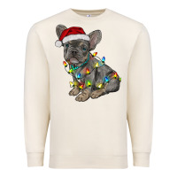 Sandshell christmas french bulldog Premium Sweatshirt - RanaPortraitStore