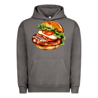 Pigment Tornado American hamburger Urban Hoodie - AdoDesignShop