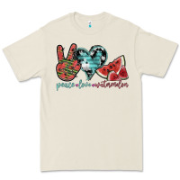 Bone peace love watermelon Premium Tee - SublimationCraftShop