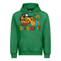 Emerald i'm 1 and digging it Urban Hoodie - Artiststas