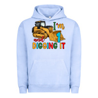 Pigment Grape Ice i'm 1 and digging it Urban Hoodie - Artiststas