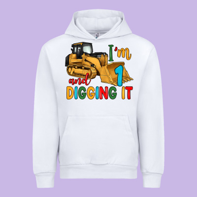 I'm 1 And Digging It Urban Hoodie Designed By Artiststas