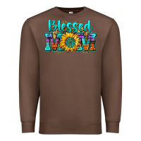 Chestnut blessed mom sunflower Premium Sweatshirt - Zillion Design Studio
