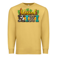 Antique Gold blessed mini Premium Sweatshirt - Zillion Design Studio