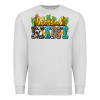 Dove Grey blessed mini Premium Sweatshirt - Zillion Design Studio