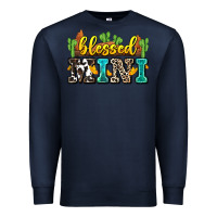 Navy blessed mini Premium Sweatshirt - Zillion Design Studio