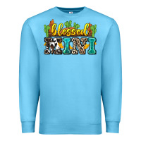 Ocean Blue blessed mini Premium Sweatshirt - Zillion Design Studio