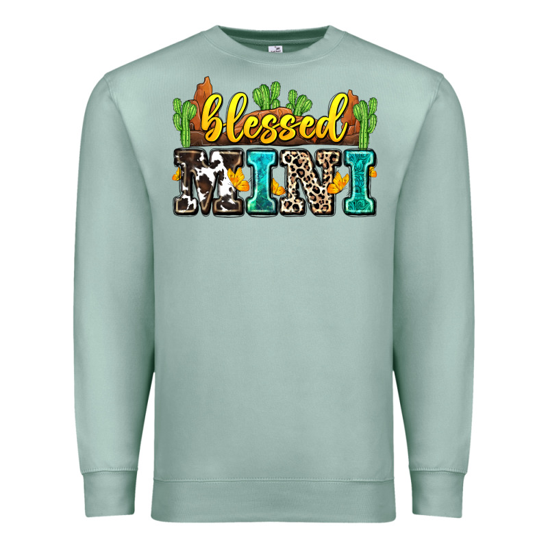 Blessed Mini Premium Sweatshirt by Zillion Design Studio | Teevron