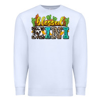 White blessed mini Premium Sweatshirt - Zillion Design Studio