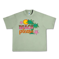 Oil Green beach please Urban Heavy Tee - Artiststas