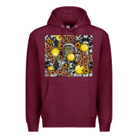 Burgundy lacrosse Premium Hoodie - JahusDesignShop