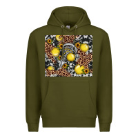 Army Green lacrosse Premium Hoodie - JahusDesignShop