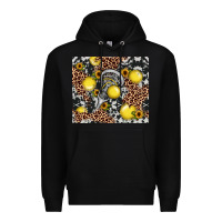 Black lacrosse Premium Hoodie - JahusDesignShop