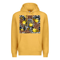 Mustard lacrosse Premium Hoodie - JahusDesignShop