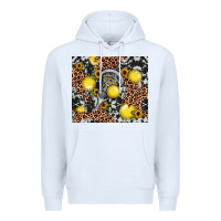 White lacrosse Premium Hoodie - JahusDesignShop