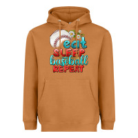 Meerkat eat sleep baseball repeat Heavyweight Hoodie - texasbilliewilder