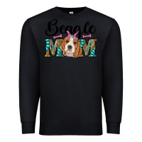 Black western beagle mom Premium Sweatshirt - RanaPortraitStore