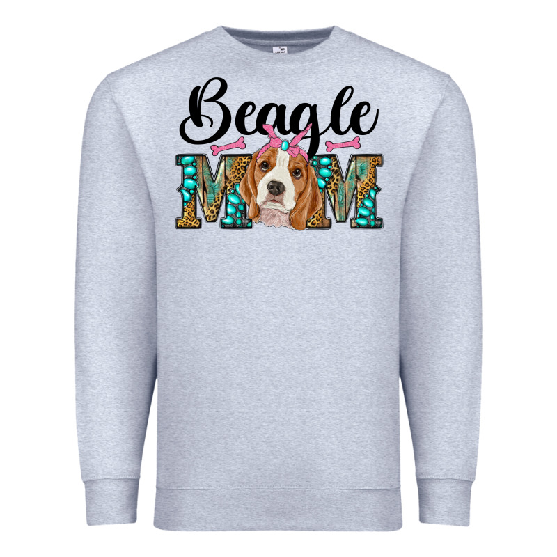 Western Beagle Mom Premium Sweatshirt by RanaPortraitStore | Teevron