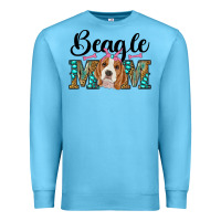 Ocean Blue western beagle mom Premium Sweatshirt - RanaPortraitStore