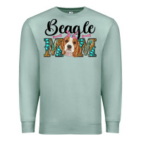 Seafoam western beagle mom Premium Sweatshirt - RanaPortraitStore