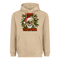 Mushroom Merry Christmas Heavyweight Hoodie - RanaPortraitStore