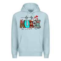 Blue Mist western nurse Premium Hoodie - BundleAndBundleShop