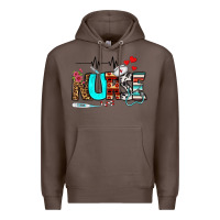 Coffee western nurse Premium Hoodie - BundleAndBundleShop