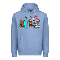 Colony Blue western nurse Premium Hoodie - BundleAndBundleShop