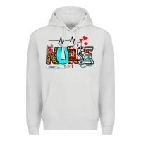 Dove Grey western nurse Premium Hoodie - BundleAndBundleShop