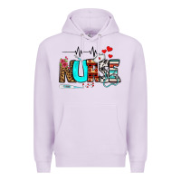 Lilac western nurse Premium Hoodie - BundleAndBundleShop