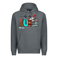 Rock western nurse Premium Hoodie - BundleAndBundleShop