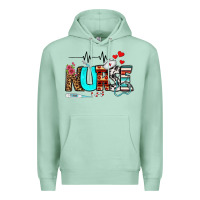 Seafoam western nurse Premium Hoodie - BundleAndBundleShop