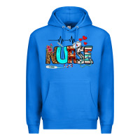True Royal western nurse Premium Hoodie - BundleAndBundleShop
