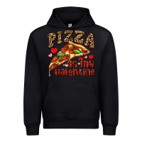 Black pizza is my valentine Urban Hoodie - AdoDesignShop