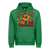 Emerald pizza is my valentine Urban Hoodie - AdoDesignShop