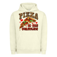 Pigment Pistachio pizza is my valentine Urban Hoodie - AdoDesignShop