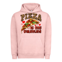 Pizza Is My Valentine Urban Hoodie | Teevron