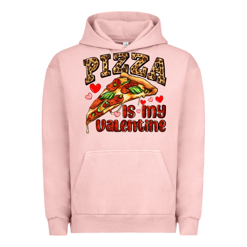 Pizza Is My Valentine Urban Hoodie by AdoDesignShop | Teevron