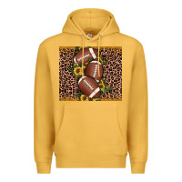 Mustard American football Premium Hoodie - JahusDesignShop
