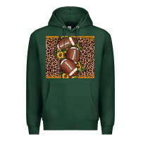 Sports Green American football Premium Hoodie - JahusDesignShop