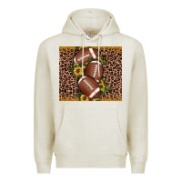 Oatmeal Heather American football Premium Hoodie - JahusDesignShop