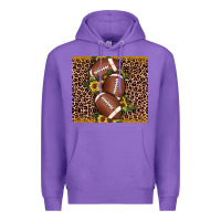 Purple American football Premium Hoodie - JahusDesignShop
