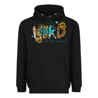 Black trust in the lord with all your heart Heavyweight Hoodie - Zillion Design Studio
